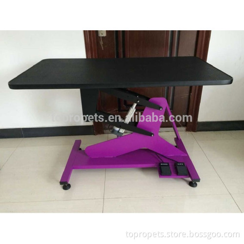 foot control electric lift pet grooming table DG158